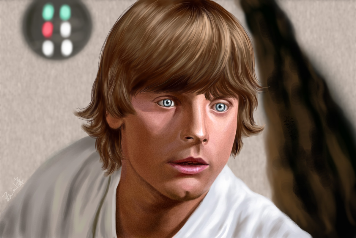 Fan Art of Luke fanart for fans of Luke Skywalker. 