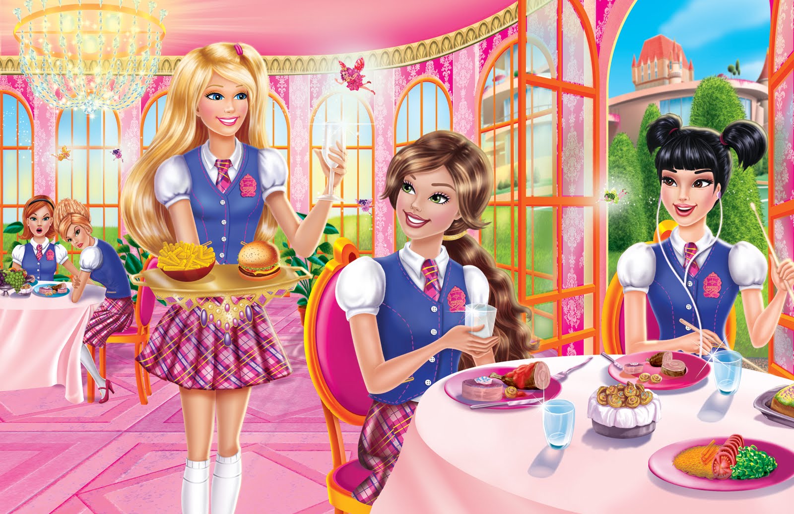 barbie dream school