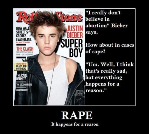  Rape happens for a reason