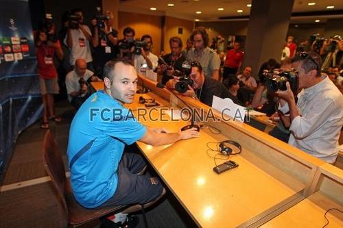  Training Session and Press Conference before Champions League game