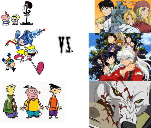 anime_vs__cartoon_ - Anime Vs Anime Photo (25255053) - Fanpop