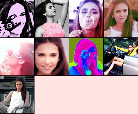  full sets of Nina photoshoot các biểu tượng I made