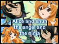 Alice and shun the angel and the ninja - shun-and-alice photo
