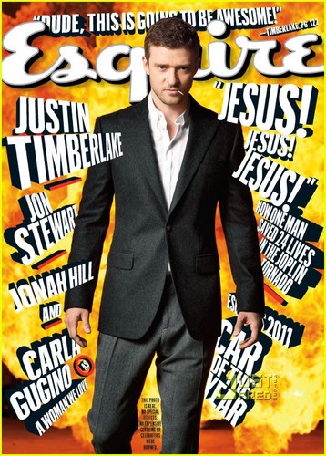  Justin Timberlake Covers 'Esquire' October 2011