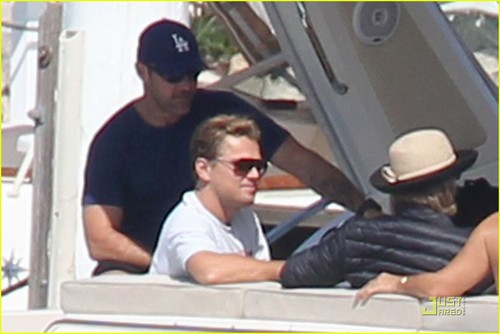  Leonardo DiCaprio: Saturday Sydney ボート Ride with Tobey Maguire!