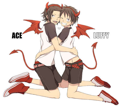  Luffy & Ace