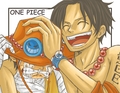 Luffy & Ace - one-piece fan art