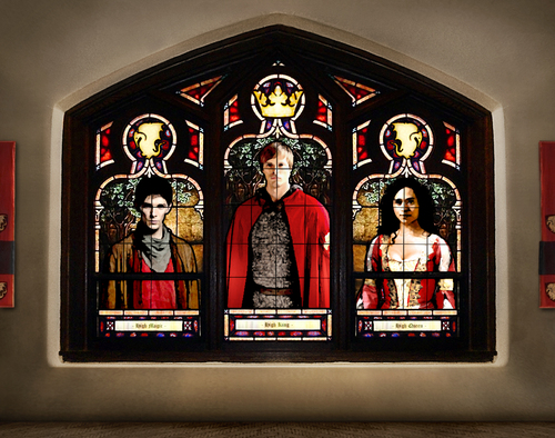  Magic, Love, Kingship - Camelot Triptych