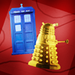TARDIS + Dalek - doctor-who icon