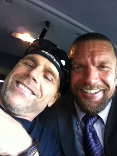 Triple H and Shawn Michaels