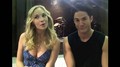 Zap2it On the Set of 'The Vampire Diaries' with Candice Accola and Michael Trevino - the-vampire-diaries-tv-show screencap