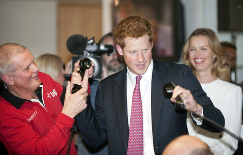  Prince Harry Attends BGC Charity 日