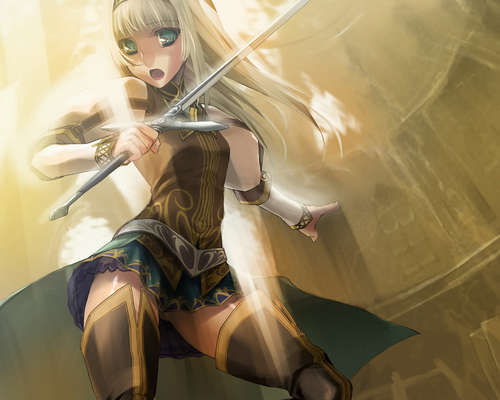  anime warrior girl