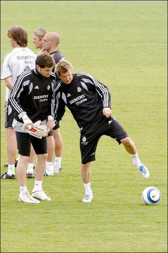  David and Iker Casillas