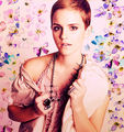 Emma Watson - Spring Flowers - emma-watson fan art
