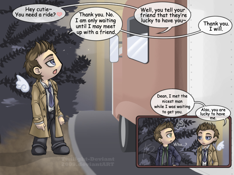 I'll just wait here then - Supernatural Quotes Photo (25478870) - Fanpop