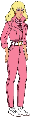  Jerrica rosa Jump Suit