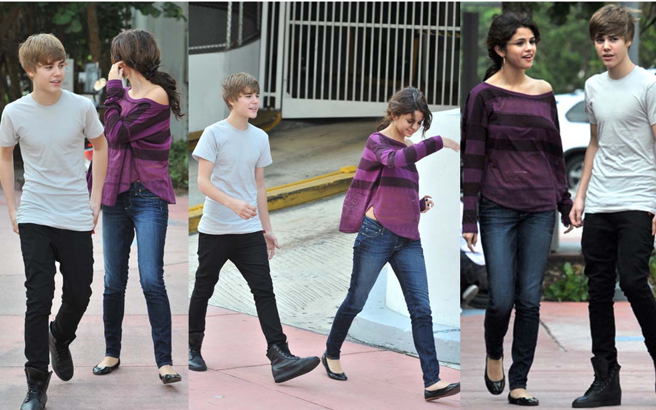 Justin i Selena - justin-bieber-i-selena-gomez tapety