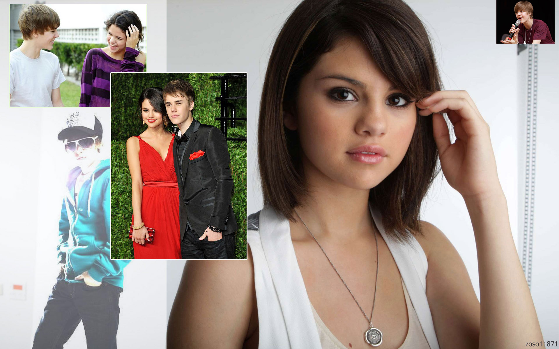 Justin i Selena - justin-bieber-i-selena-gomez tapety