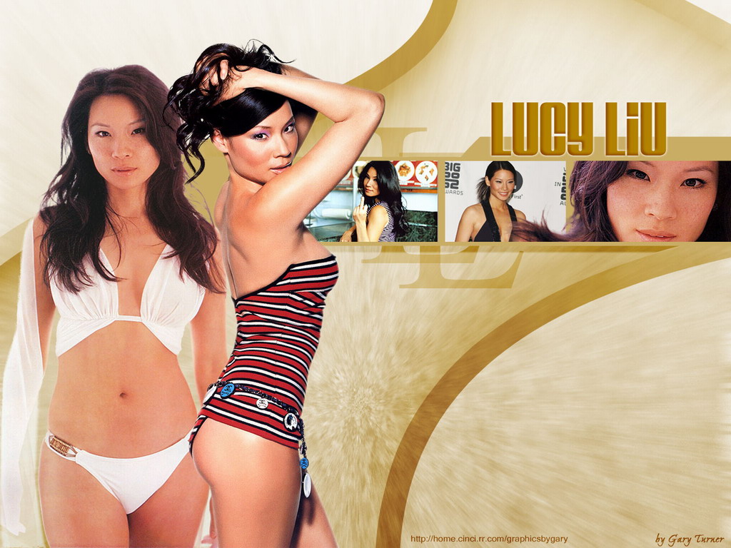 Lucy Liu Bikini