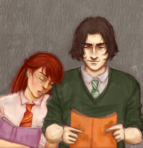 Snape & Lily <3