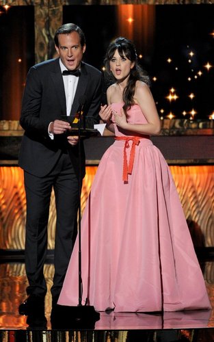  Zooey Deschanel at the 63rd Annual Primetime Emmy Awards (September 18).