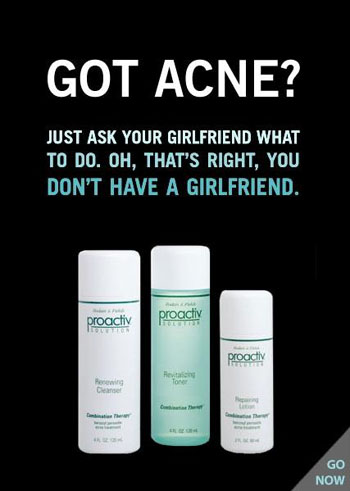  got acne?