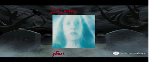  lily potter's ghost