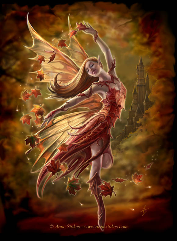 Autumn Fairy - Anne Stokes Photo (25576032) - Fanpop