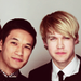 Cast: Chord and Harry - glee icon