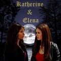 Elena & Katherine <3 - katherine-pierce-and-elena-gilbert fan art