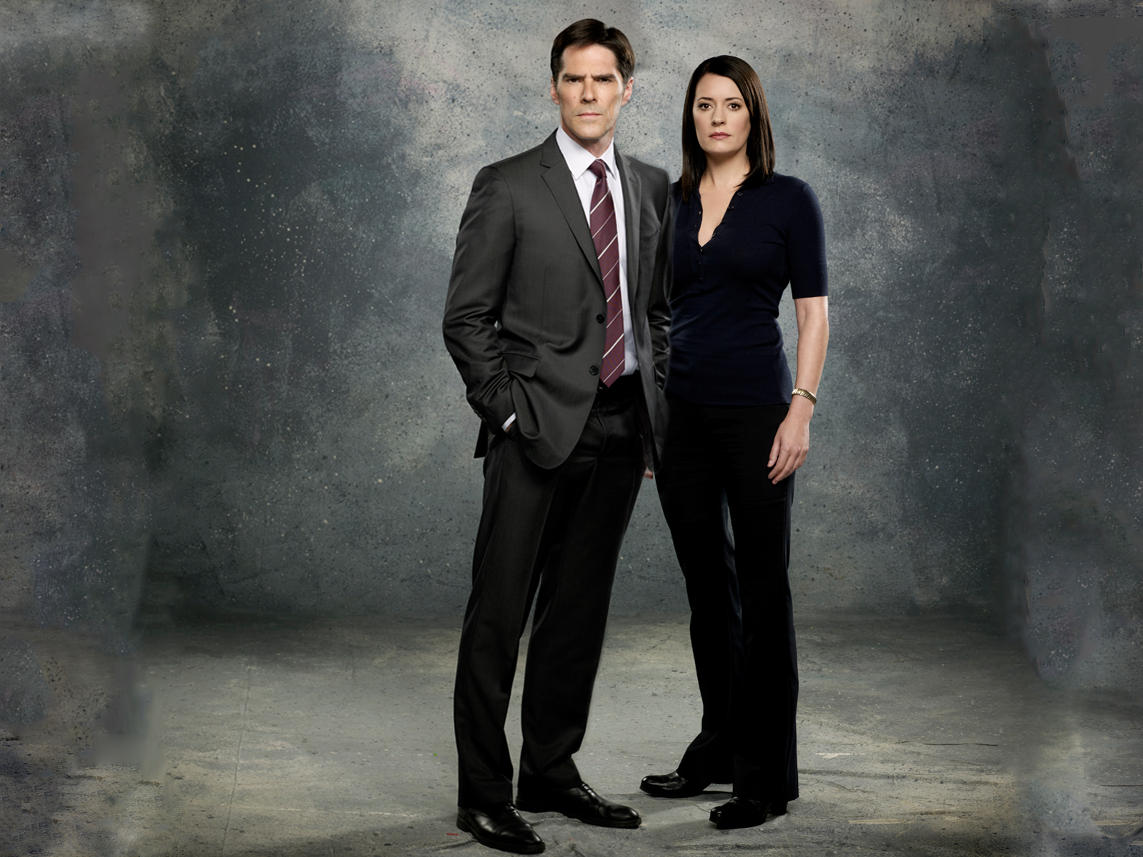 Hotch & Emily Wallpaper: Emily and Aaron.