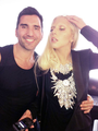 Gaga - On the set of the short film for Thierry Mugler - lady-gaga photo