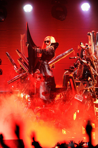  Lady Gaga performing @ iHeartRadio Muzik Festival