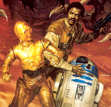 Lando.3PO,and R2