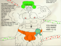 MAXED OUT kyle broflovski! muscle growth pic 2 - south-park fan art