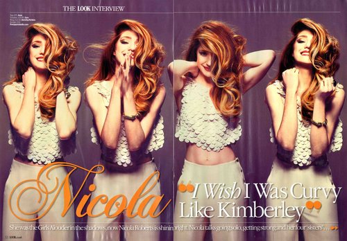 New Scans: Nicola in 'Look' magazine [September 2011]! ♥