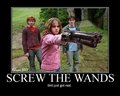 Screw The Wands - harry-potter photo