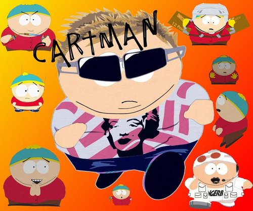  Cartman kertas dinding