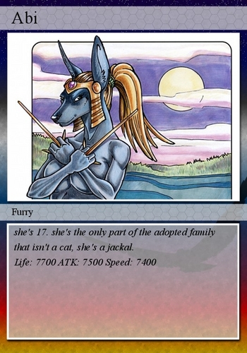  Furry Family Cards