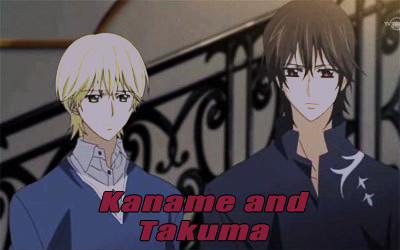  Kaname and Takuma<3 <3