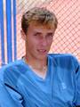 Karel Triska blue look - tennis photo