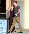 Miley Cyrus ~ 24. September - Grab Some Lunch With Liam At Iwata Sushi In Sherman Oaks - miley-cyrus photo