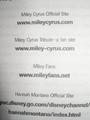 Miley Cyrus books,autographs and photographs - miley-cyrus photo