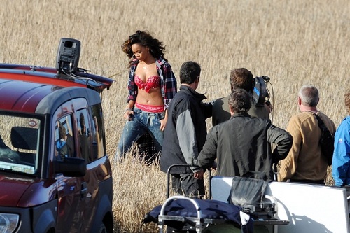 Rihanna - On The Set & Behind The Scenes - 'We Found Love'