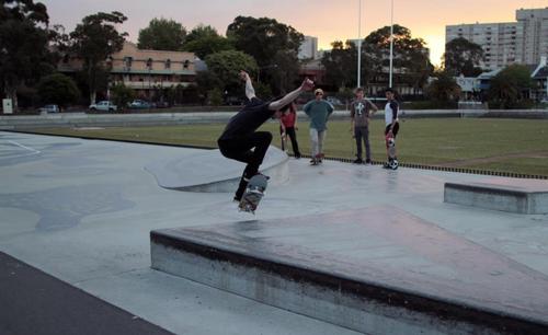 Teaching the locals a thing or two in Sydney (by Zack Hall)