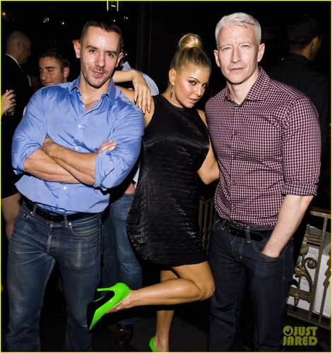  Anderson Cooper & Ben Maisani: BEP Party with Fergie!