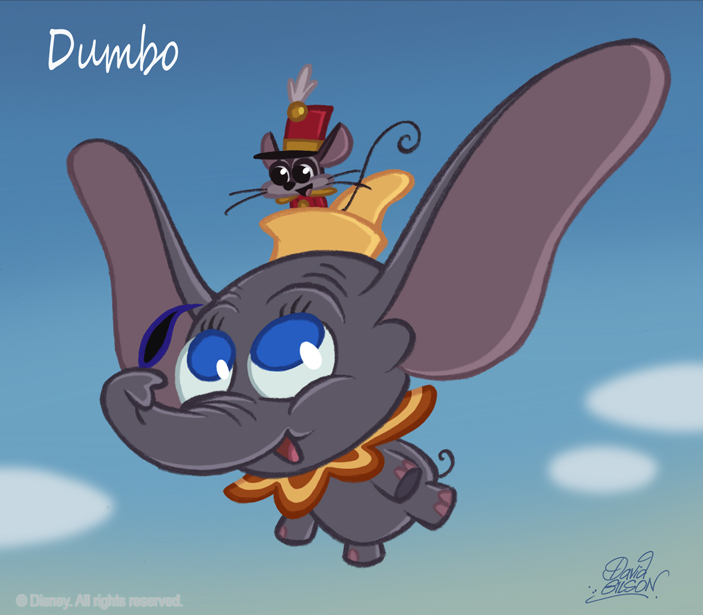 DUMBO CHIBI - Walt Disney Characters Fan Art (25791290) - Fanpop