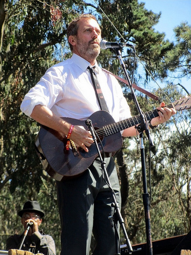  Hugh Laurie at Hardly Strictly Bluegrass Festival- 01.10.2011