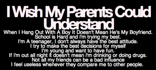  I Wish My Parents Could Understand! 100% Real ♥
